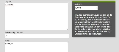 Rot13 Kodierung