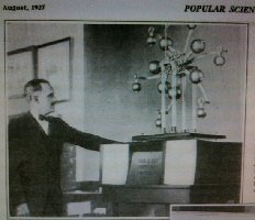 Exhibit Photo MIT 1927 of German Gravity Wheel